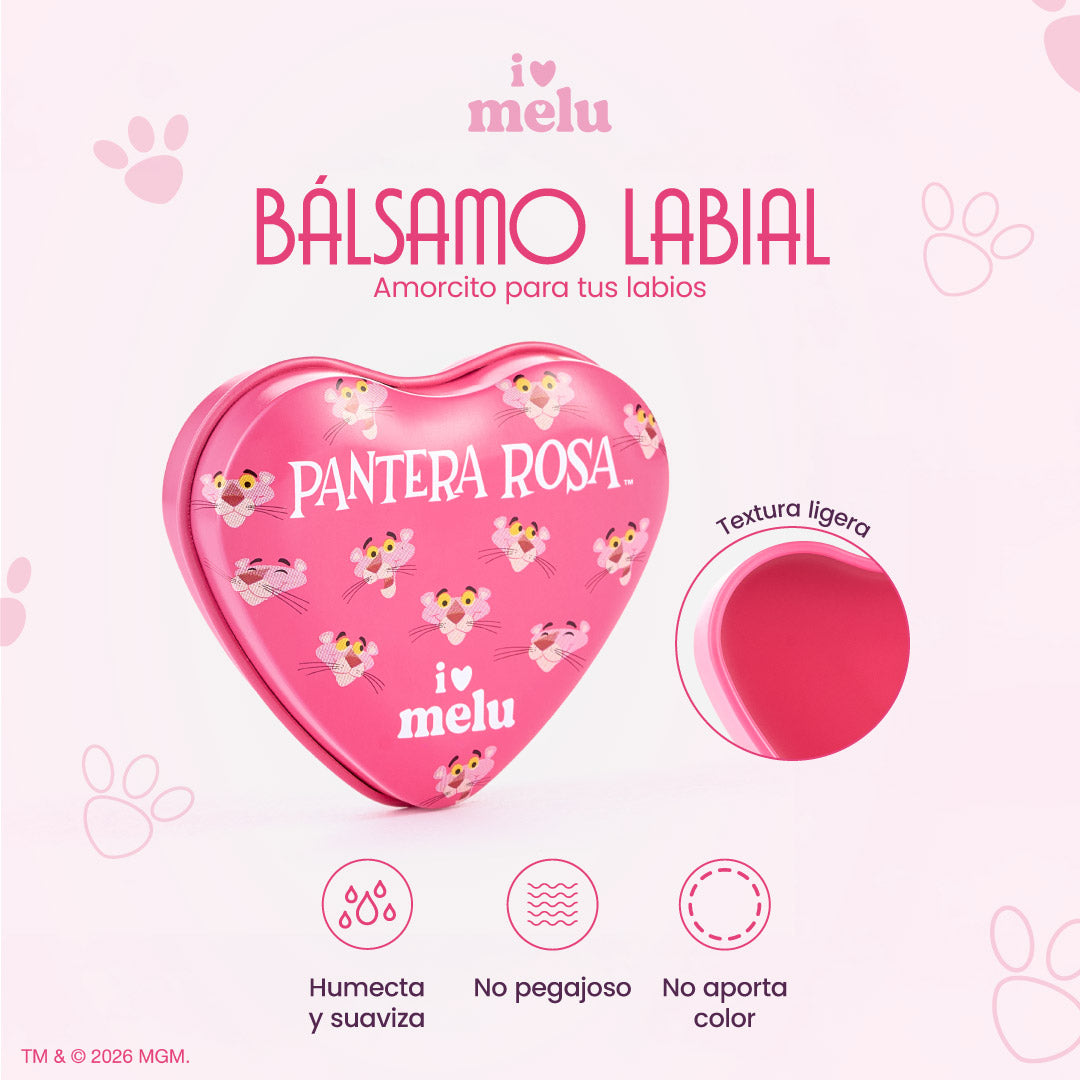 LIP BALM FRUTOS ROJOS PANTERA ROSA