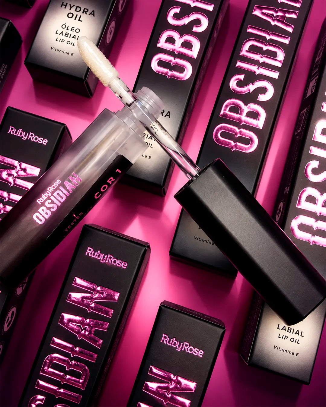 Lip oil transparente Obsidian