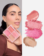 Paleta Blush Iluminador Shine Rose Gold