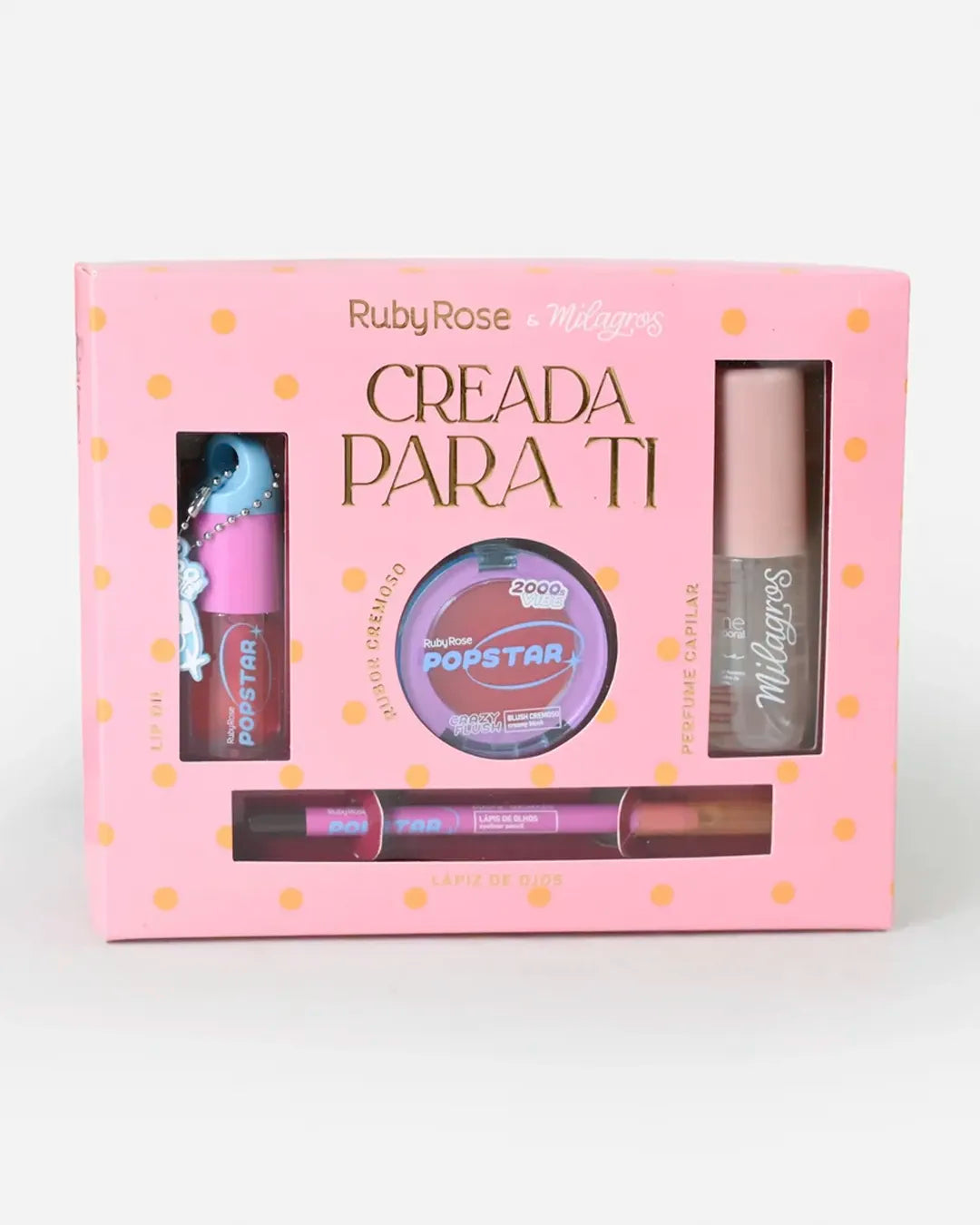 KIT DE MAQUILLAJE RUBY ROSE X MILAGROS