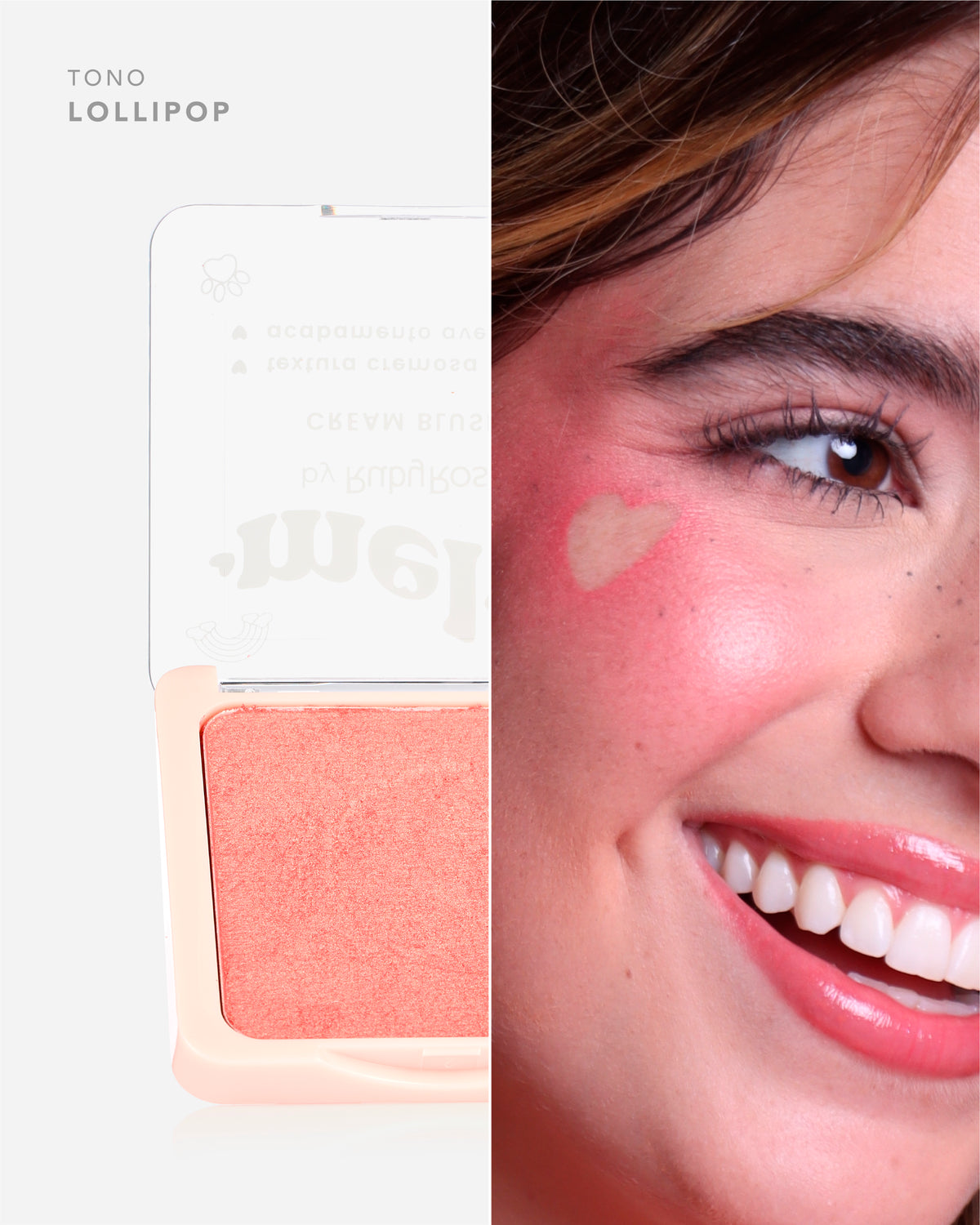 RUBOR CREMOSO PLAY BLUSH MELU