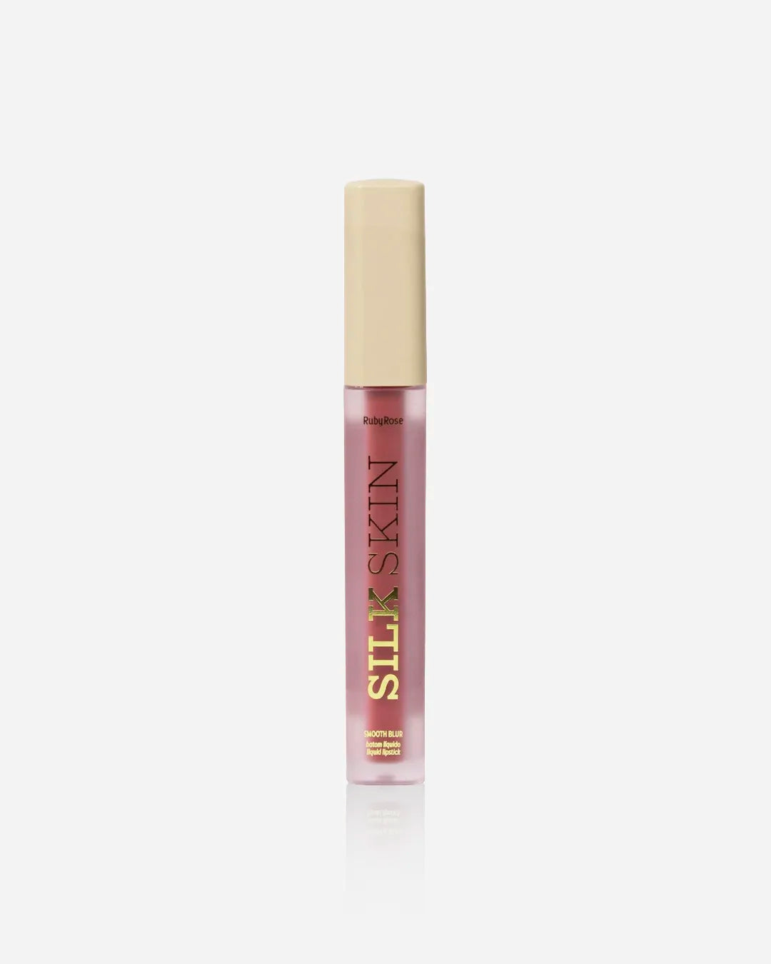 Labial mate Silk de color intenso