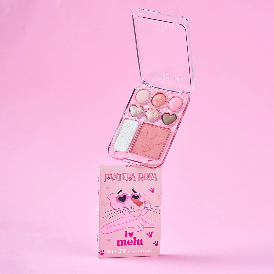 PALETA PARA ROSTRO PANTERA ROSA
