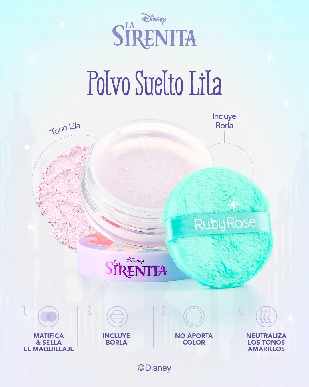 POLVO SUELTO LA SIRENITA