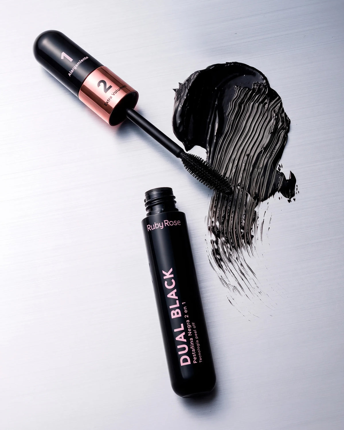 PESTAÑINA PEEL OFF DUAL BLACK