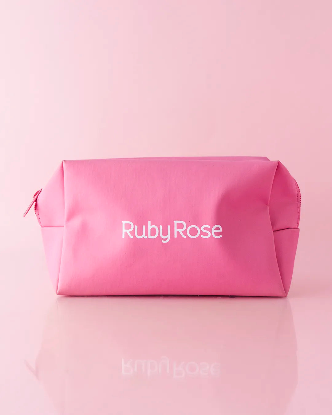 COSMETIQUERA FUCSIA RUBY ROSE CUADRADA