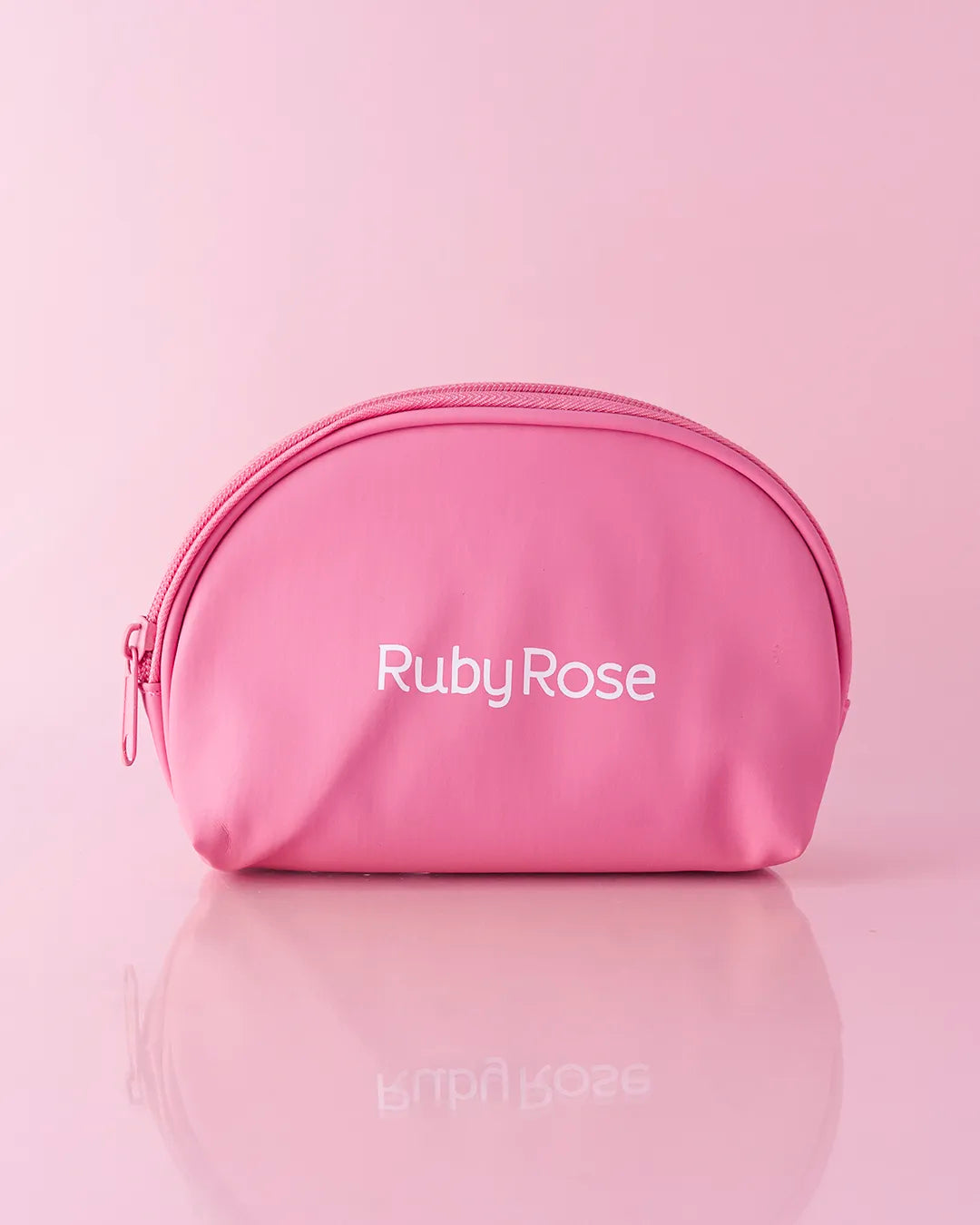 COSMETIQUERA FUCSIA RUBY ROSE REDONDA