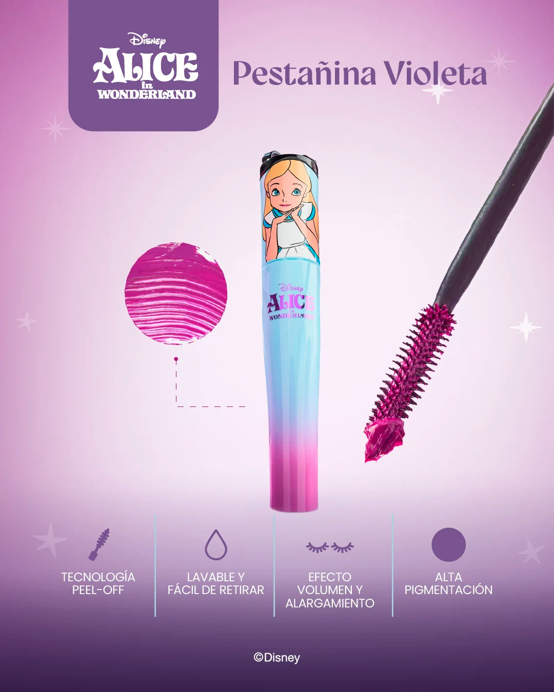 PESTAÑINA VIOLETA ALICIA