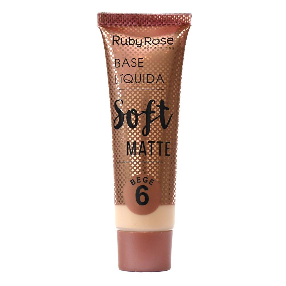 BASE LÍQUIDA SOFT MATTE – Ruby Rose Oficial