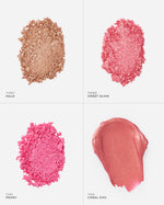 Paleta Blush Iluminador Shine Rose Gold