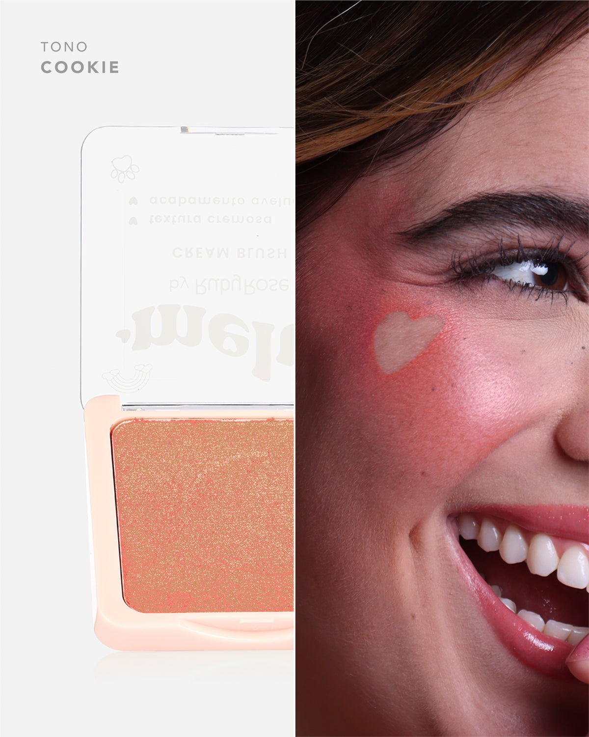 RUBOR CREMOSO PLAY BLUSH MELU