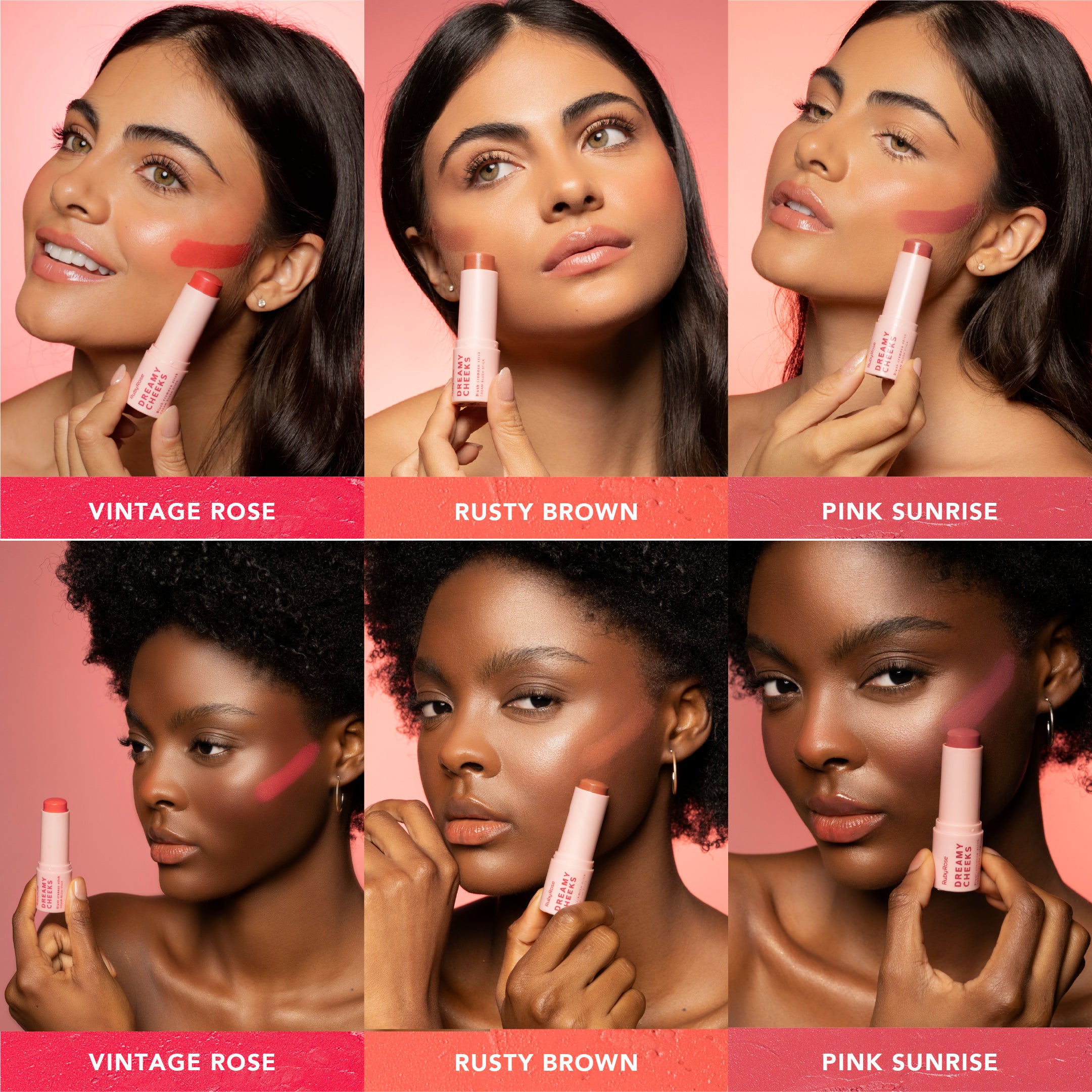 Rubor en Barra Dreamy Cheeks – Productos de maquillaje | Ruby Rose