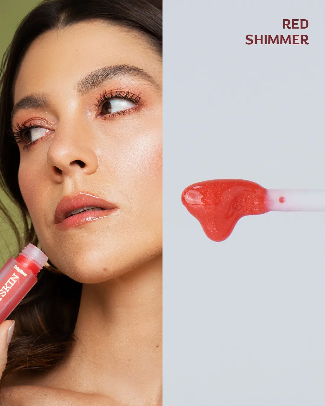Labial gloss silk efecto brillo