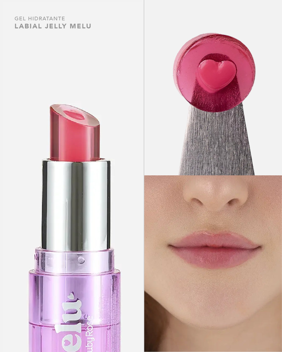 GEL HIDRATANTE LABIAL JELLY MELU