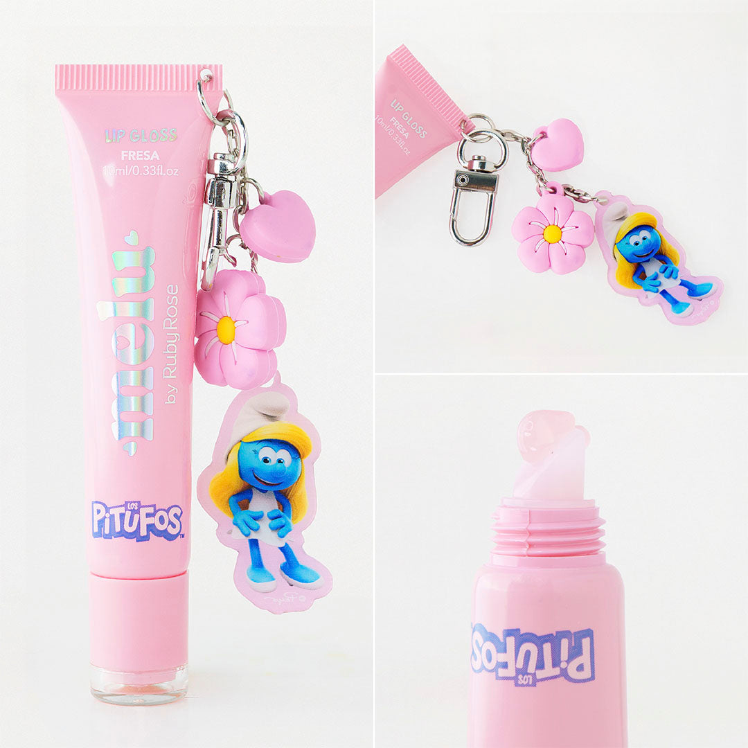 Lip Gloss Pitufos