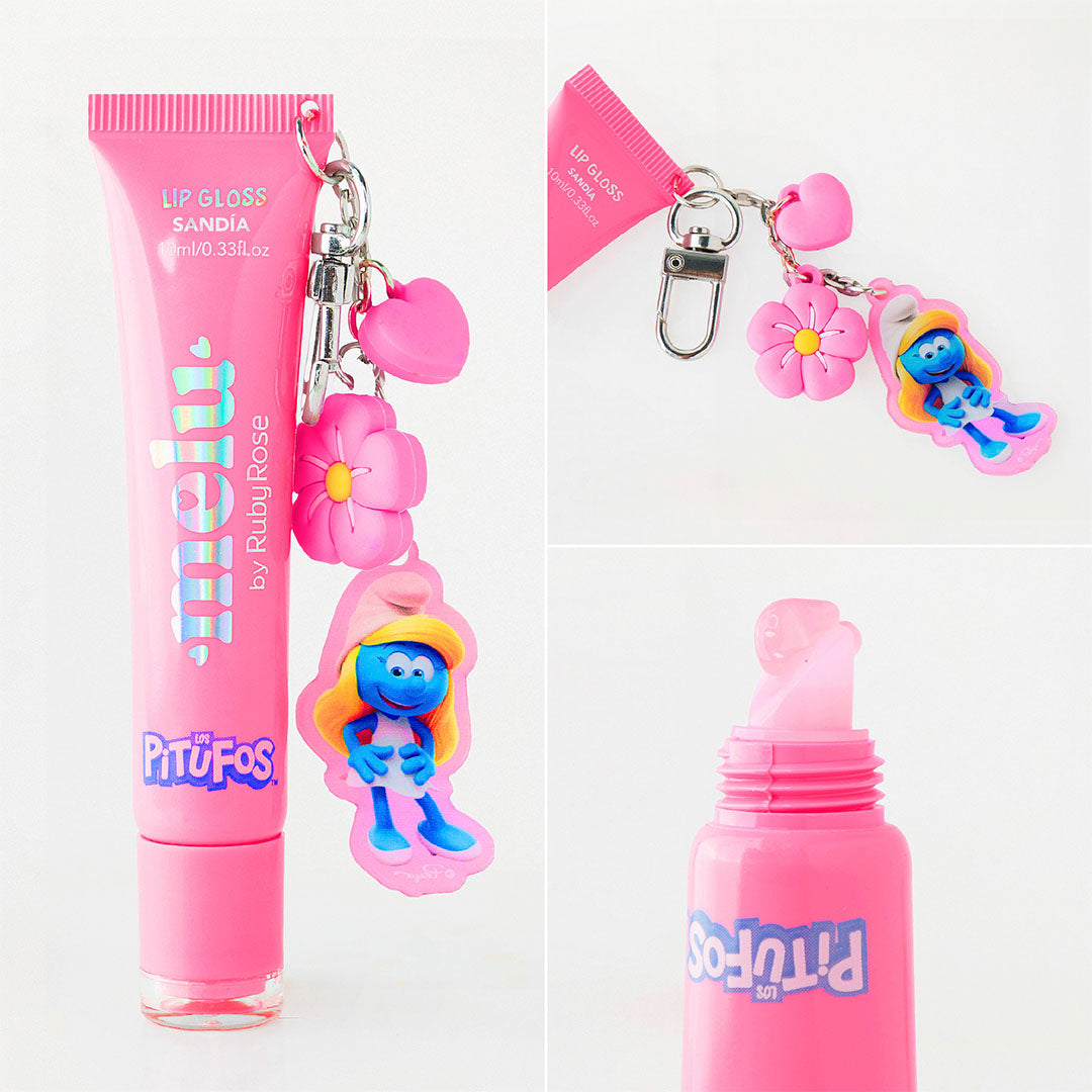 Lip Gloss Pitufos