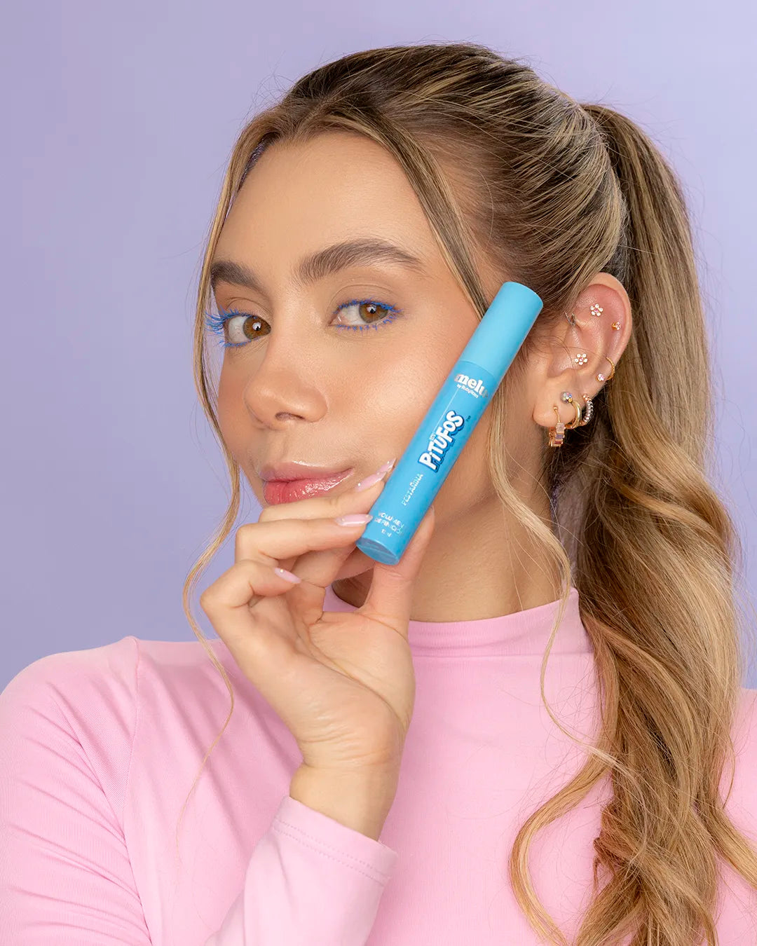 Pestañina Azul Pitufos – Peel Off