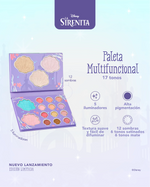 PALETA DE MAQUILLAJE LA SIRENITA