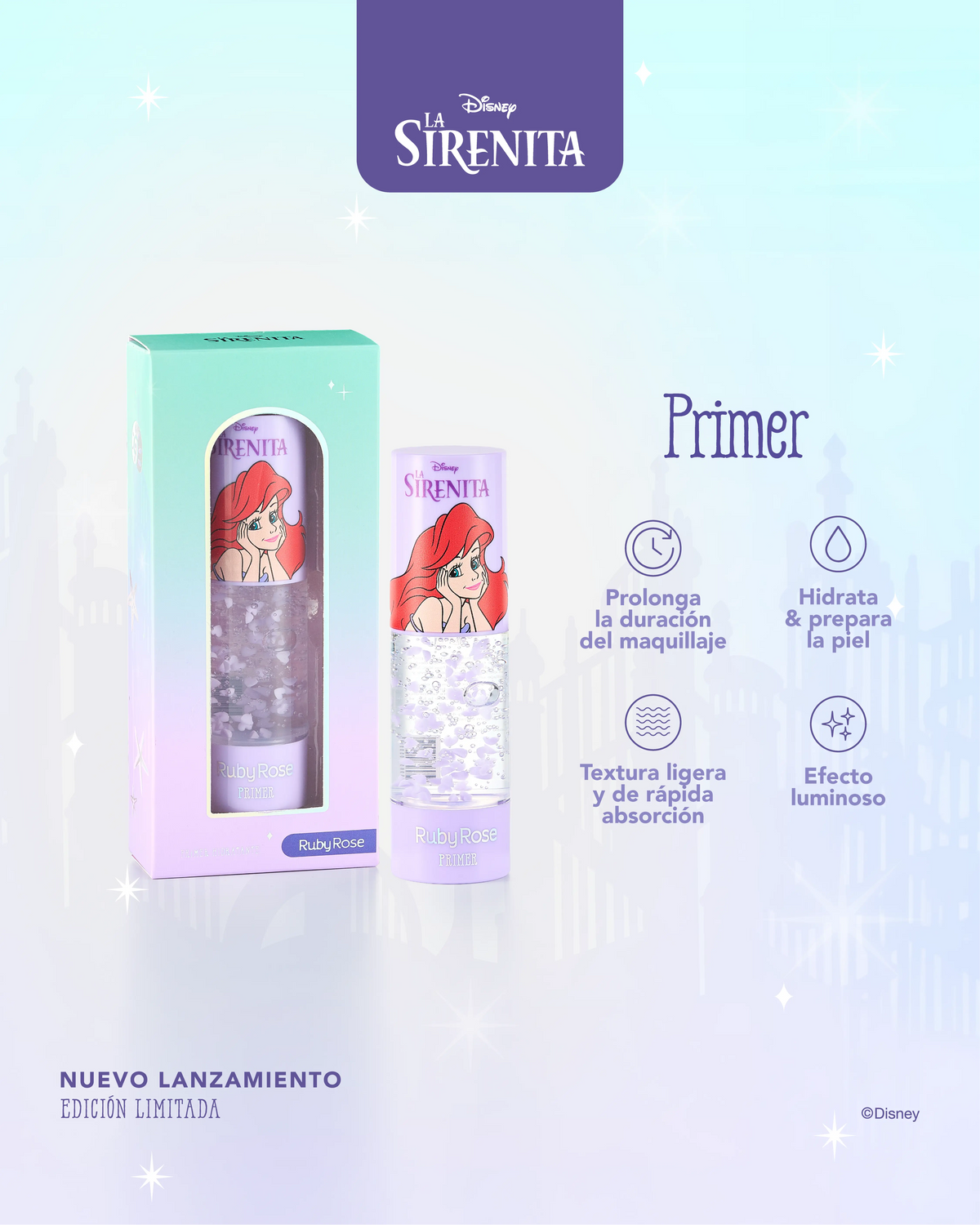 PRIMER FACIAL HIDRATANTE LA SIRENITA