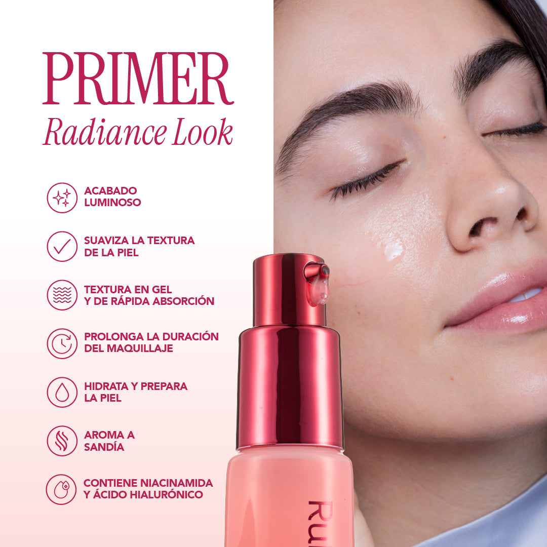 PRIMER FACIAL RADIANCE LOOK
