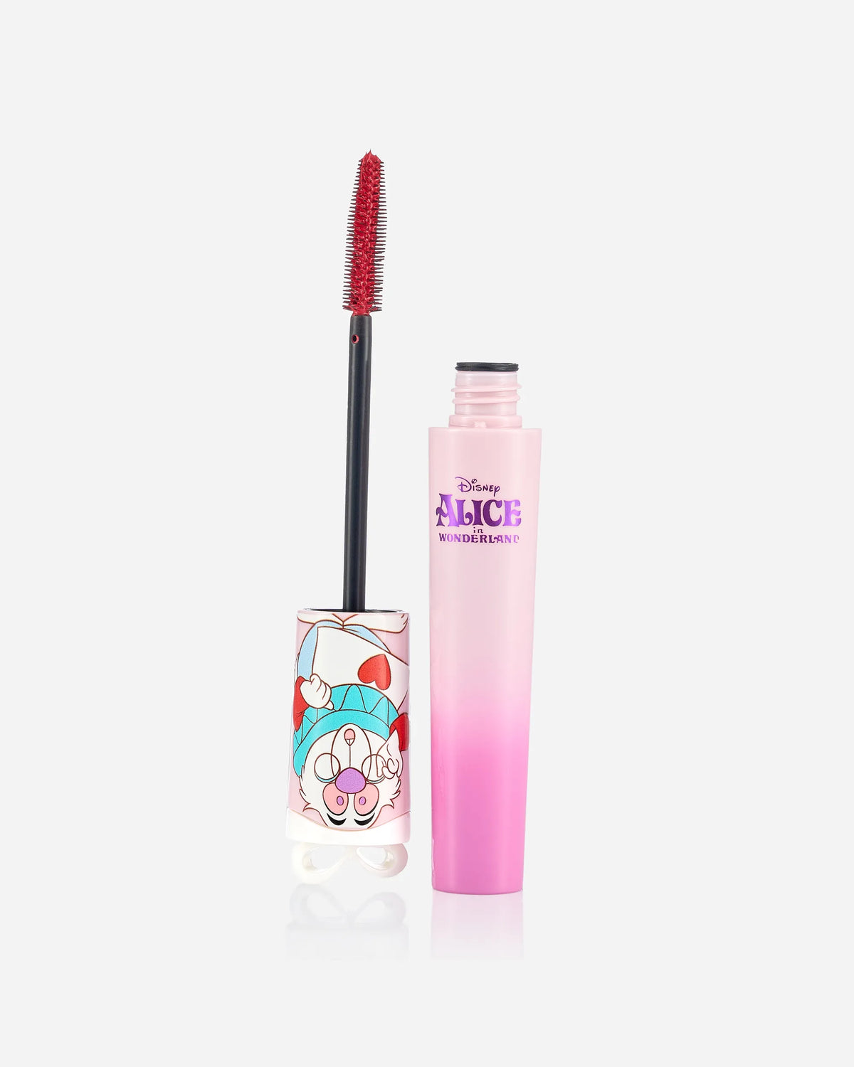 PESTAÑINA ROJA CONEJO BLANCO ALICIA