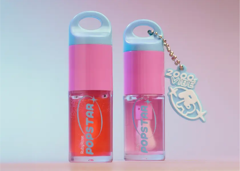 Acabado espejo y labios radiantes todo el día. ¡Brilla con el Lip Oil Pop Star!