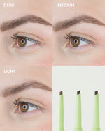LÁPIZ DE CEJAS CON GEL FIJADOR MELU