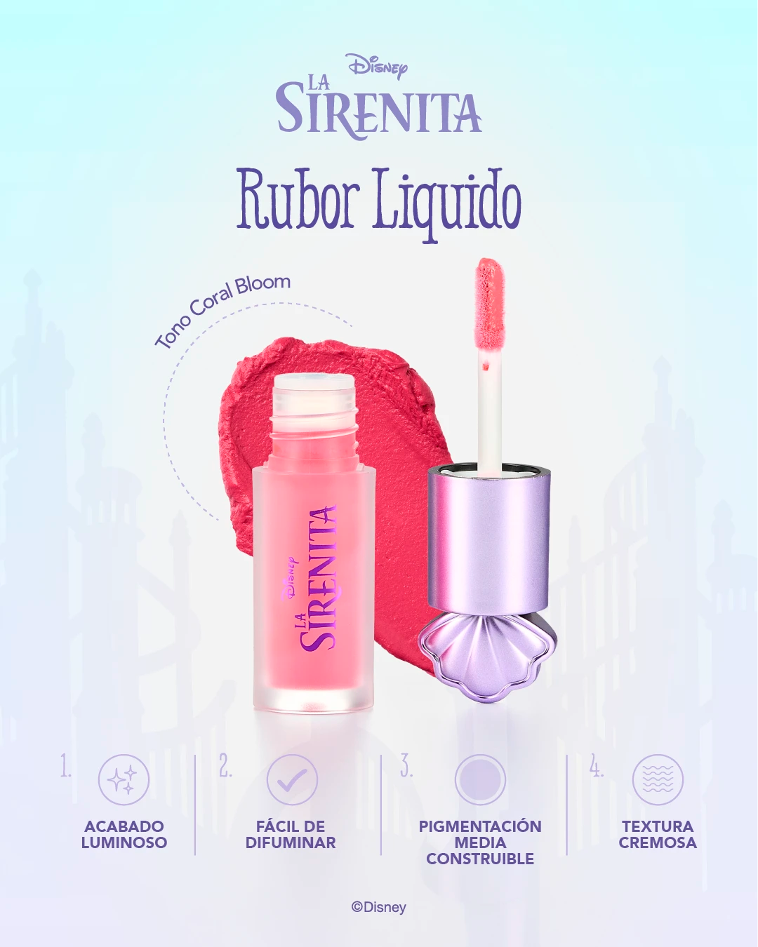 RUBOR LIQUIDO LA SIRENITA