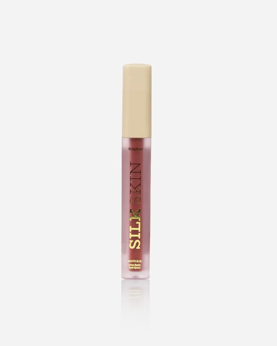 Labial mate Silk de color intenso
