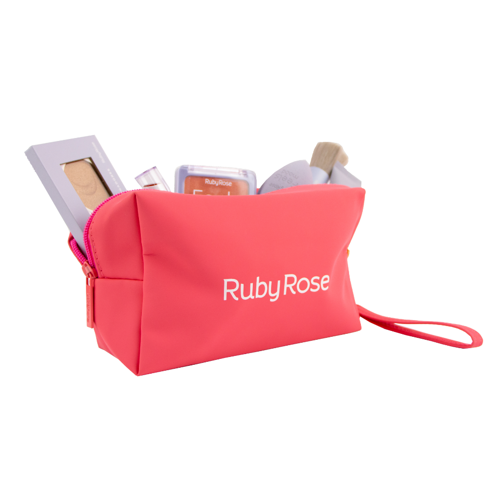 COSMETIQUERA IMPERMEABLE RUBY ROSE